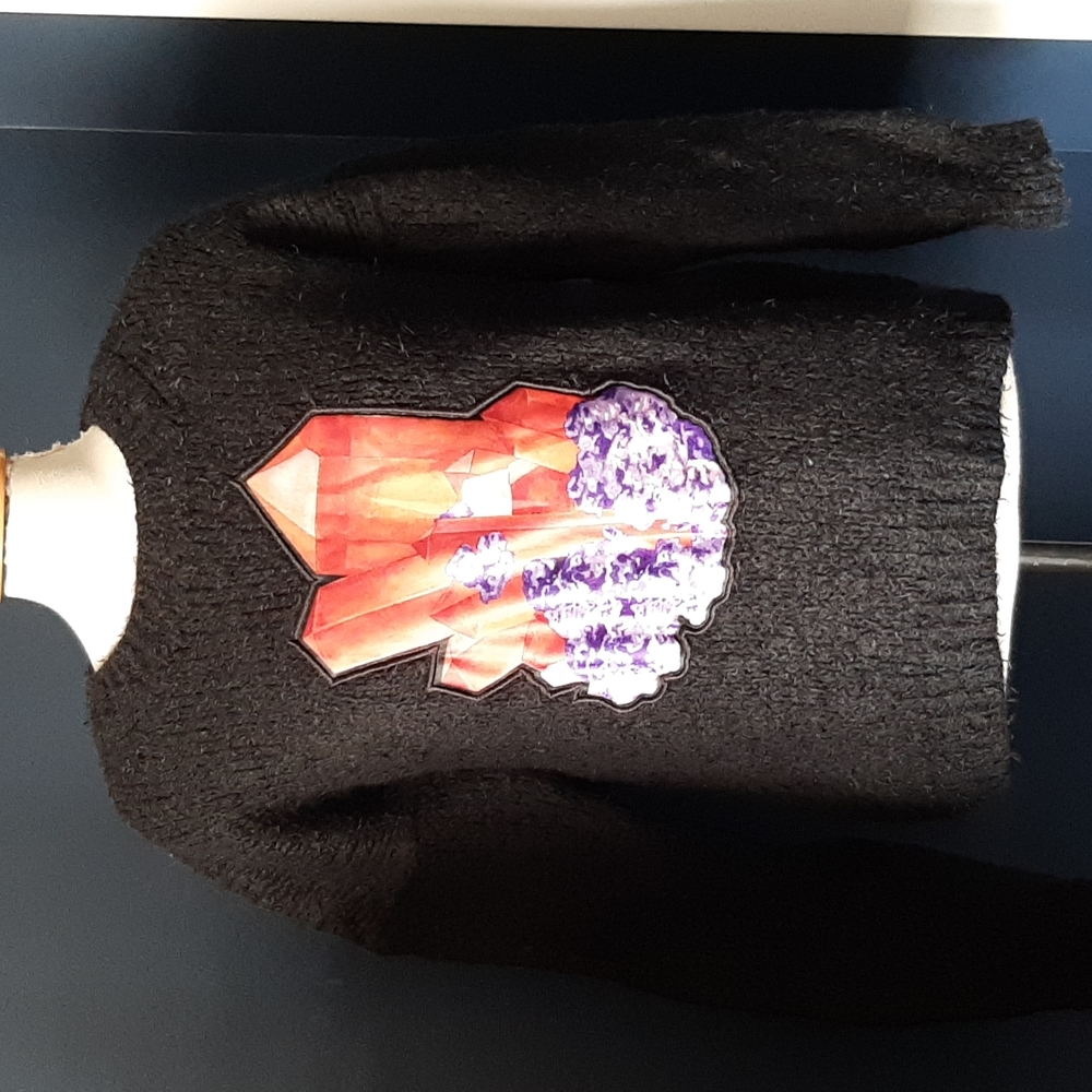 Carven size large gem  graphic sweater